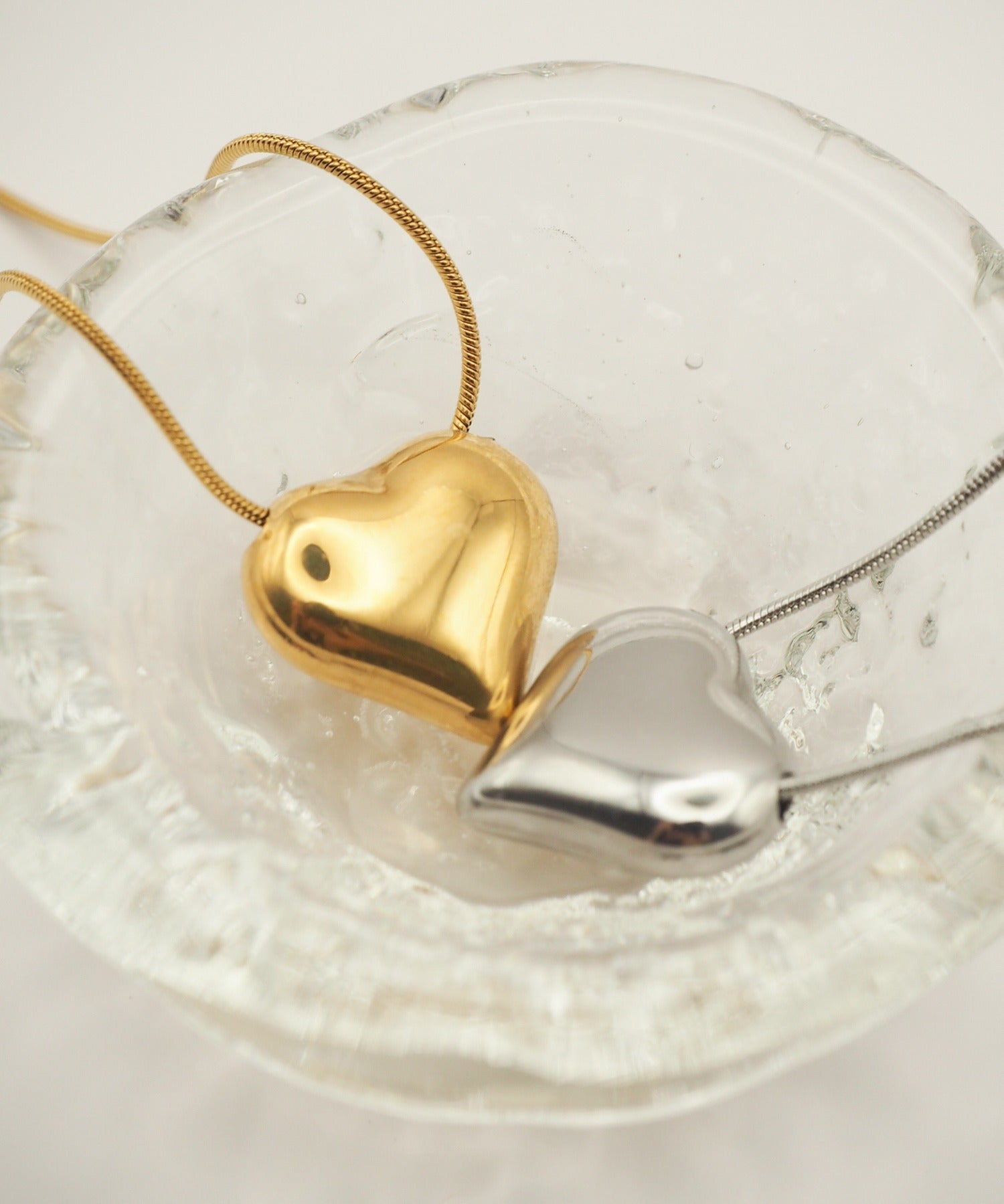 ciite' シーテ ネックレス 【 金属アレルギー対応 】 ハートネックレス サージカルステンレス