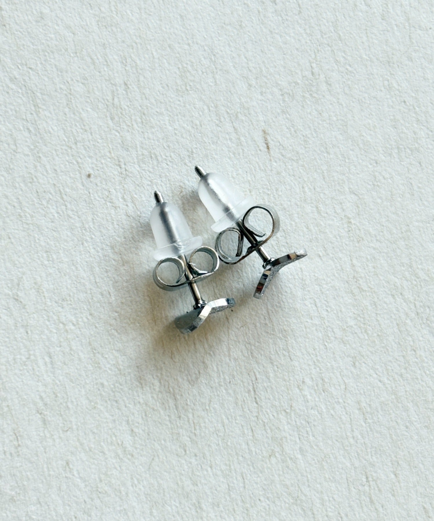 ciite' シーテ ピアス（両耳用） 【 金属アレルギー対応 】グリッターハートピアス サージカルステンレス（両耳用）