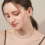 ciite' シーテ ネックレス 【 金属アレルギー対応 】 2連チェーンネックレス サージカルステンレス