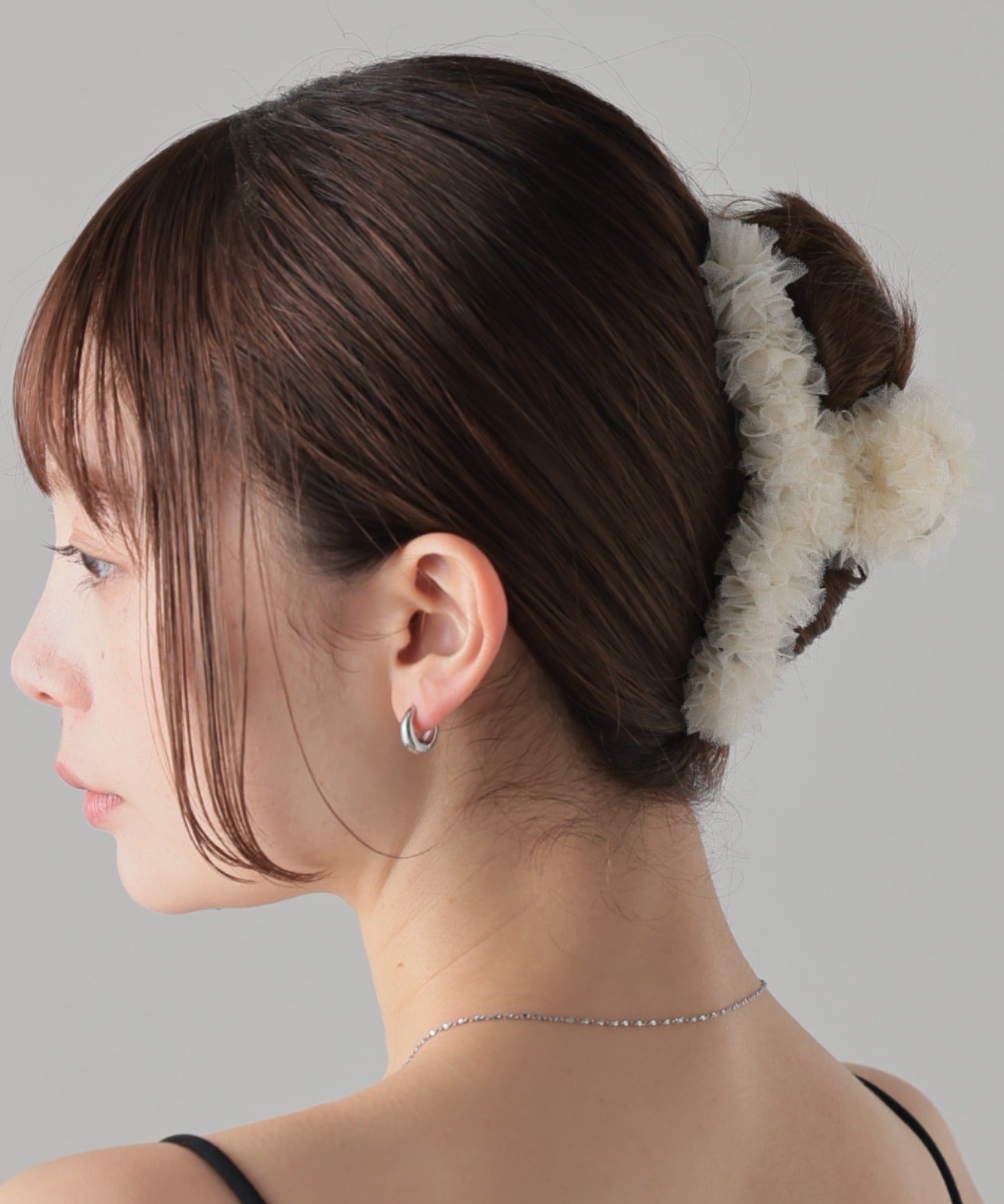 ciite' シーテ バレッタ/ヘアクリップ シフォンビック ヘアクリップ