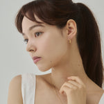 ciite' シーテ ピアス（両耳用） 【 金属アレルギー対応 】 4サイズ展開 シンプルフープピアス サージカルステンレス（両耳用）