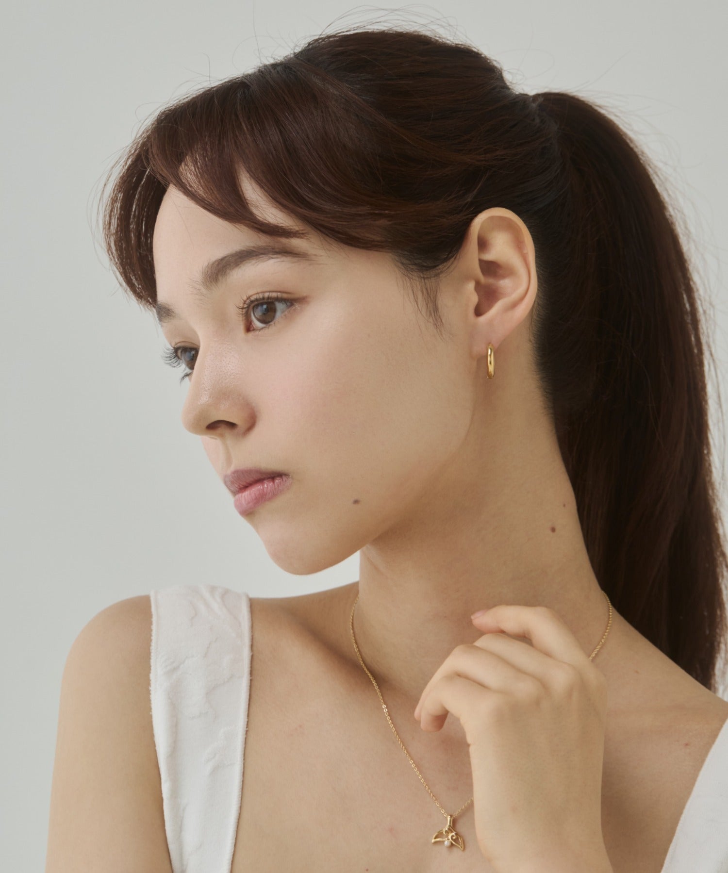 ciite' シーテ ピアス（両耳用） 【 金属アレルギー対応 】 4サイズ展開 シンプルフープピアス サージカルステンレス（両耳用）