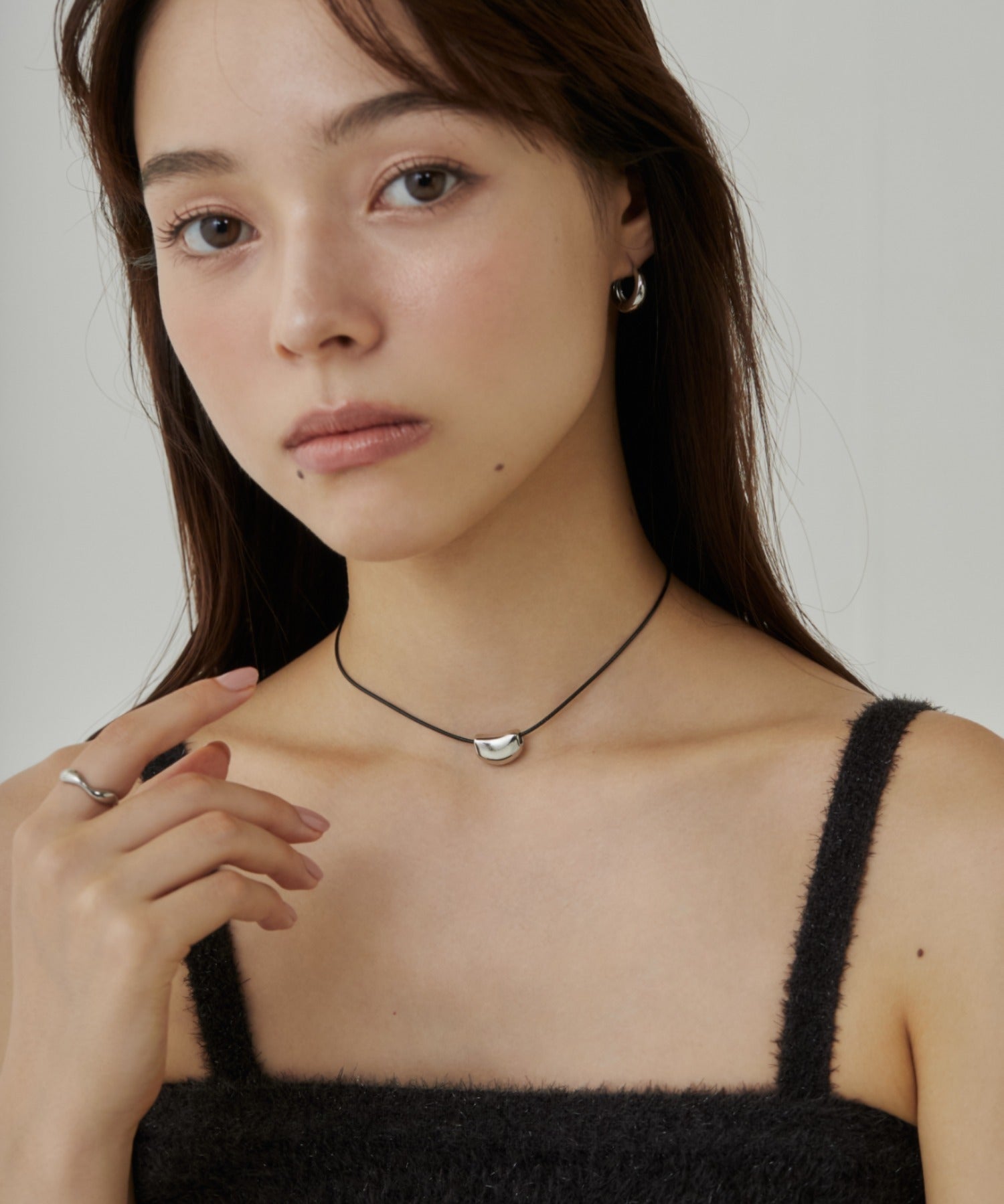 ciite' シーテ ネックレス メタルトップ コードチョーカー / ネックレス