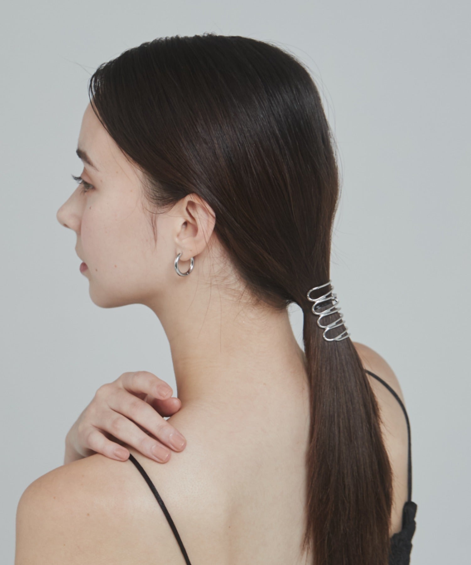 ciite' シーテ ヘアアクセサリー メタルモヨウヘアカフ