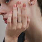 ciite' シーテ リング 【 金属アレルギー対応 】 ビジュークロスリング サージカルステンレス