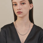 ciite' シーテ ネックレス 【 金属アレルギー対応 】 ツイストチェーンネックレス サージカルステンレス