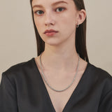 ciite' シーテ ネックレス 【 金属アレルギー対応 】 ツイストチェーンネックレス サージカルステンレス