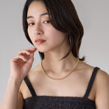ボールチェーンネックレス