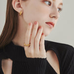 ciite' シーテ リング 【 金属アレルギー対応 】 ツイストリング サージカルステンレス