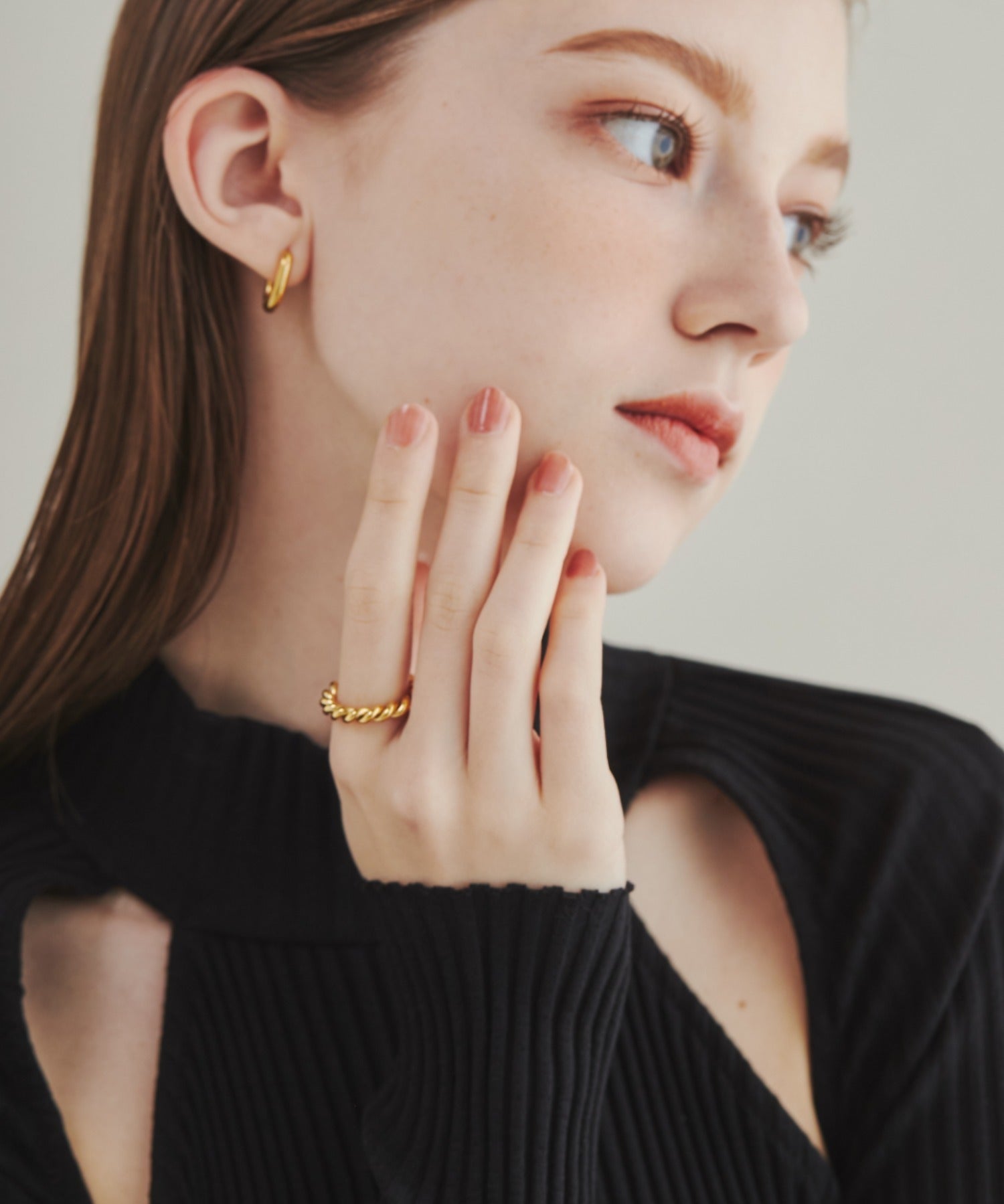 ciite' シーテ リング 【 金属アレルギー対応 】 ツイストリング サージカルステンレス