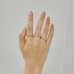 ciite' シーテ リング 【 金属アレルギー対応 】シンプルリング 4個セット サージカルステンレス