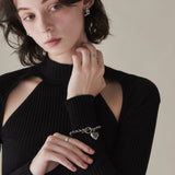 ciite' シーテ ブレスレット 【 金属アレルギー対応 】 ハートペンダント ブレスレット サージカルステンレス