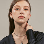 ciite' シーテ ネックレス 【 金属アレルギー対応 】 チェーン & パドロックネックレス 2セット