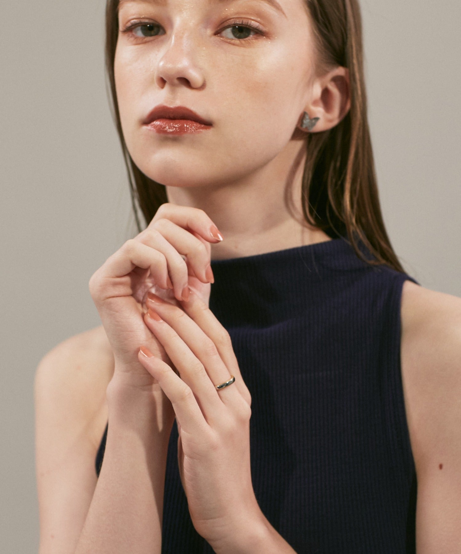 ciite' シーテ リング 【 金属アレルギー対応 】 バイカラーリング サージカルステンレス