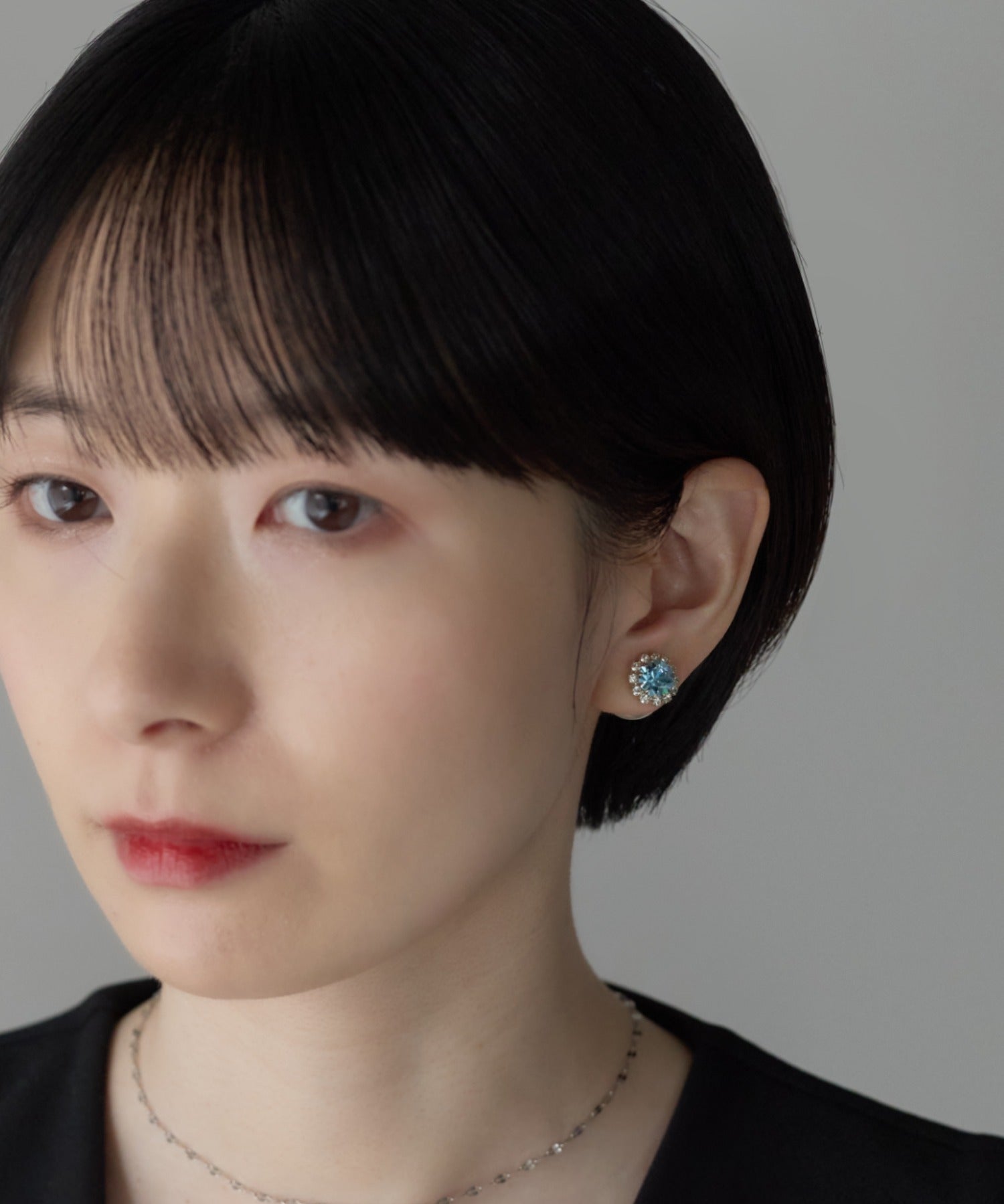 ciite' シーテ ピアス（両耳用） ビジューパールピアス
