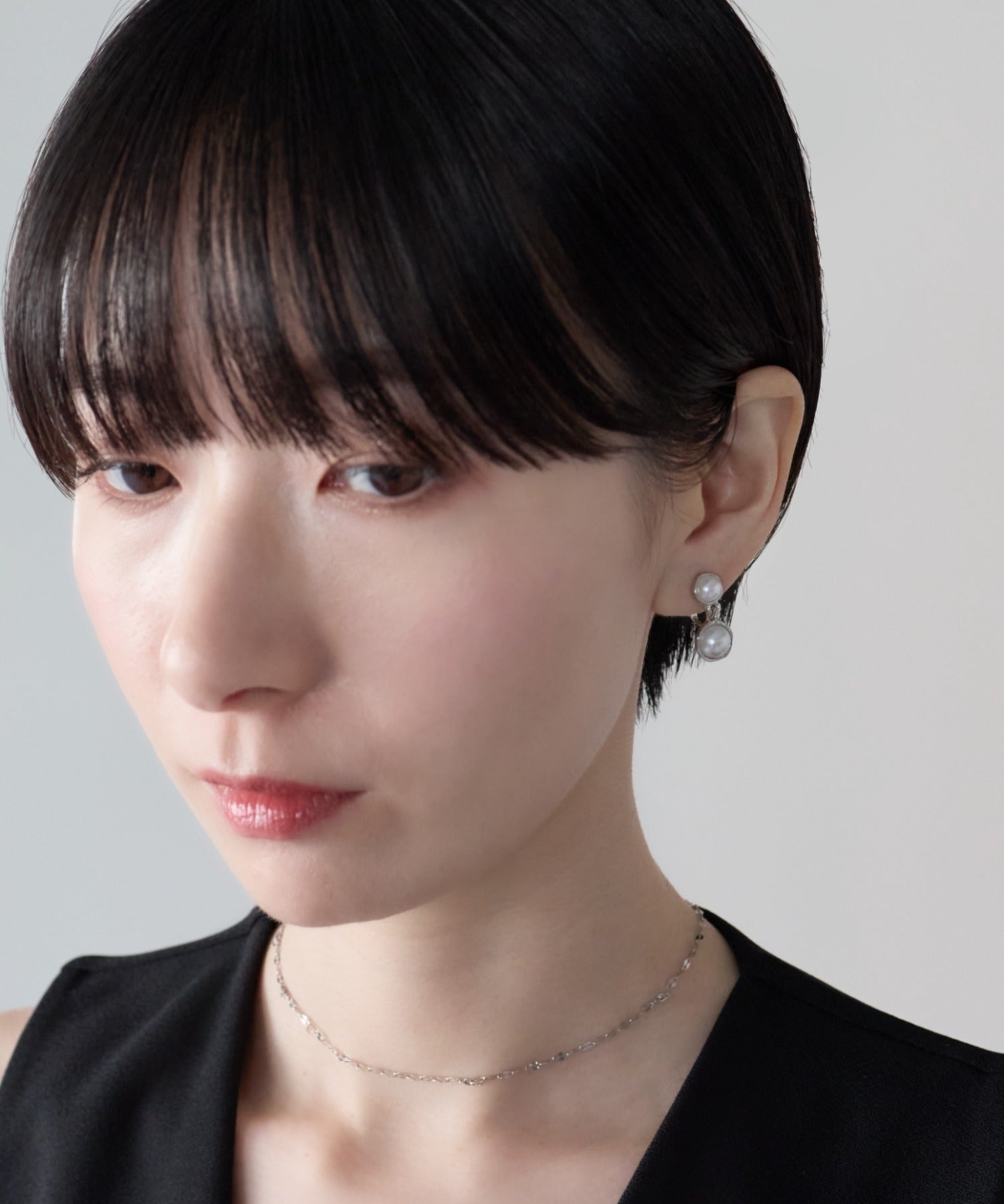 ciite' シーテ イヤリング シリコン付 デザインパール イヤリング