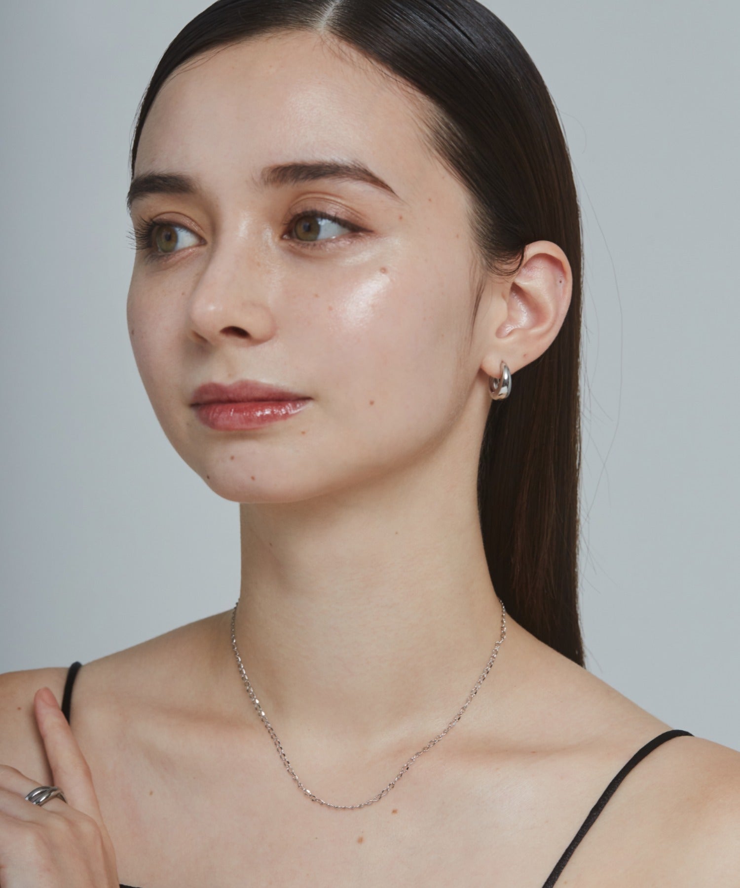 ciite' シーテ ネックレス 【 金属アレルギー対応 】 シンプルチェーンネックレス