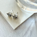 ciite' シーテ ピアス（両耳用） 【 金属アレルギー対応 】ミニビジューバタフライピアス サージカルステンレス（両耳用）