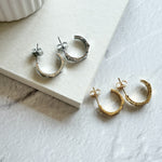 ciite' シーテ ピアス（両耳用） トライアングル ビジューピアス（両耳用）