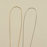 ciite' シーテ ネックレス 【 金属アレルギー対応 】 ノットチェーンロングネックレス サージカルステンレス