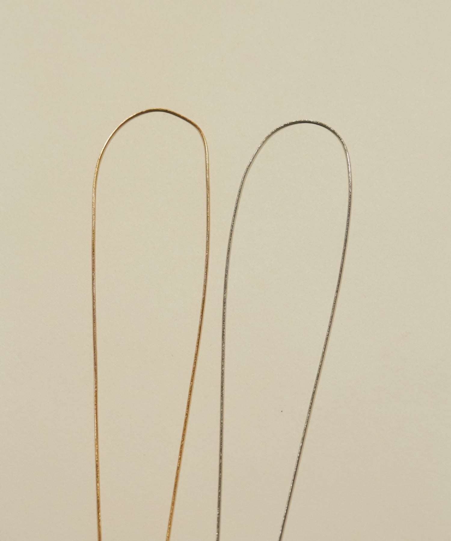 ciite' シーテ ネックレス 【 金属アレルギー対応 】 ノットチェーンロングネックレス サージカルステンレス