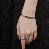 ciite' シーテ ブレスレット 【 金属アレルギー対応 】 ハートビジュー シンプルブレスレット / バングル サージカルステンレス