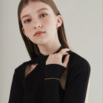 ciite' シーテ ブレスレット 【 金属アレルギー対応 】グリッターチェーンブレスレット サージカルステンレス