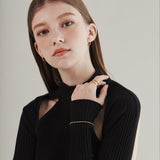 ciite' シーテ ブレスレット 【 金属アレルギー対応 】グリッターチェーンブレスレット サージカルステンレス