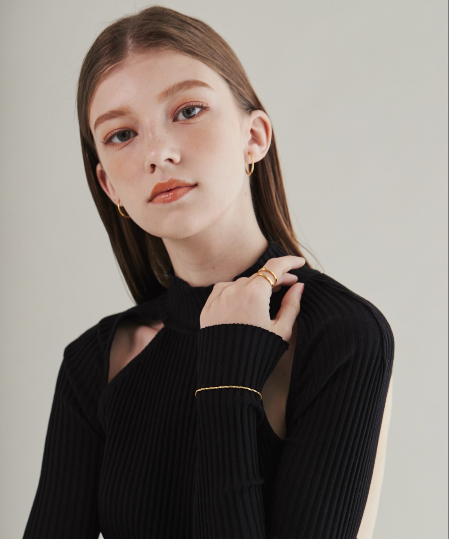 ciite' シーテ ブレスレット 【 金属アレルギー対応 】グリッターチェーンブレスレット サージカルステンレス