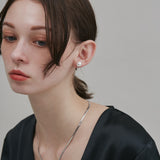 ciite' シーテ イヤリング 【 金属アレルギー対応 】 シンプルパールイヤリング サージカルステンレス (両耳用)