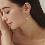 ciite' シーテ ピアス（両耳用） パールフックピアス (両耳用)