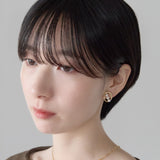ciite' シーテ イヤリング シリコン付 デザインパール イヤリング