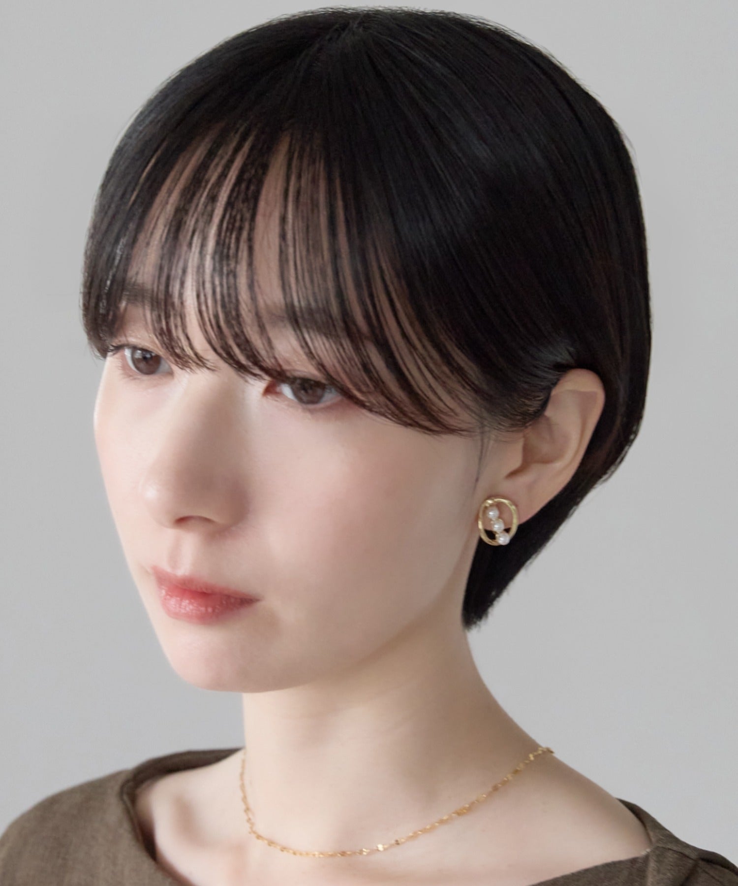 ciite' シーテ イヤリング シリコン付 デザインパール イヤリング