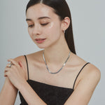 ciite' シーテ ネックレス 【 金属アレルギー対応 】 4mm スネークチェーンネックレス サージカルステンレス