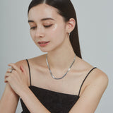 ciite' シーテ ネックレス 【 金属アレルギー対応 】 4mm スネークチェーンネックレス サージカルステンレス