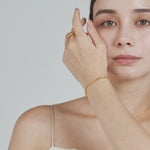 ciite' シーテ ブレスレット 【 金属アレルギー対応 】 グリッターチェーンブレスレット サージカルステンレス