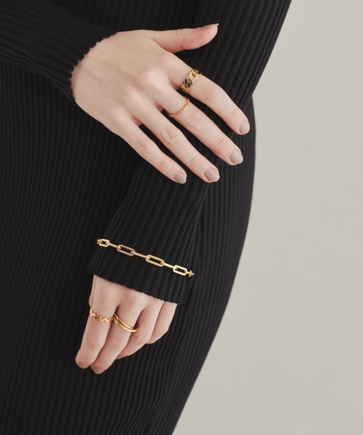 ciite' シーテ ブレスレット 【 金属アレルギー対応 】 シンプルチェーンブレスレット サージカルステンレス