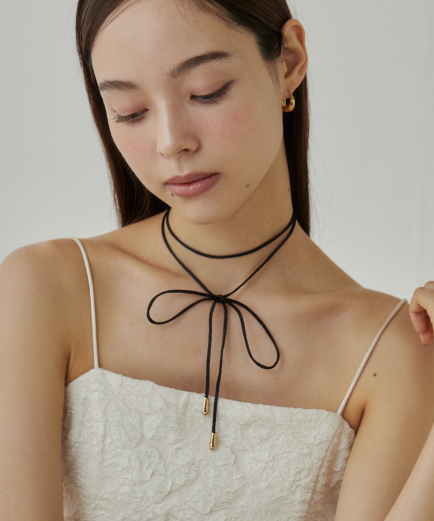 ciite' シーテ チョーカー シンプルコードチョーカー