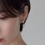 ciite' シーテ イヤリング シリコン付 デザインパール イヤリング