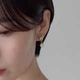 ciite' シーテ イヤリング シリコン付 デザインパール イヤリング