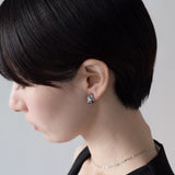 ciite' シーテ イヤリング シリコン付 デザインメタル イヤリング