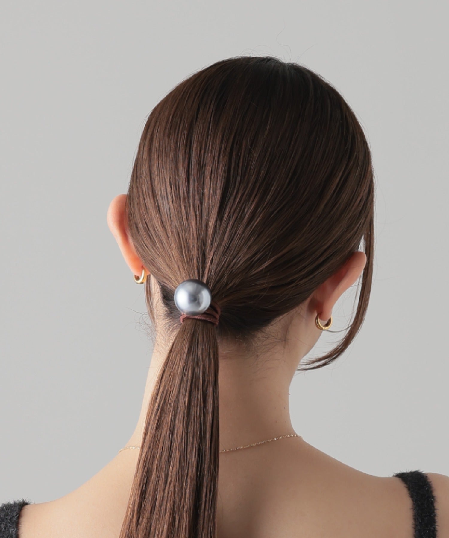 ciite' シーテ ヘアゴム 【4色展開】 ビッグパール ヘアゴム