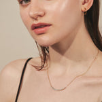 ciite' シーテ ネックレス 【 金属アレルギー対応 】 ビジューモチーフネックレス サージカルステンレス