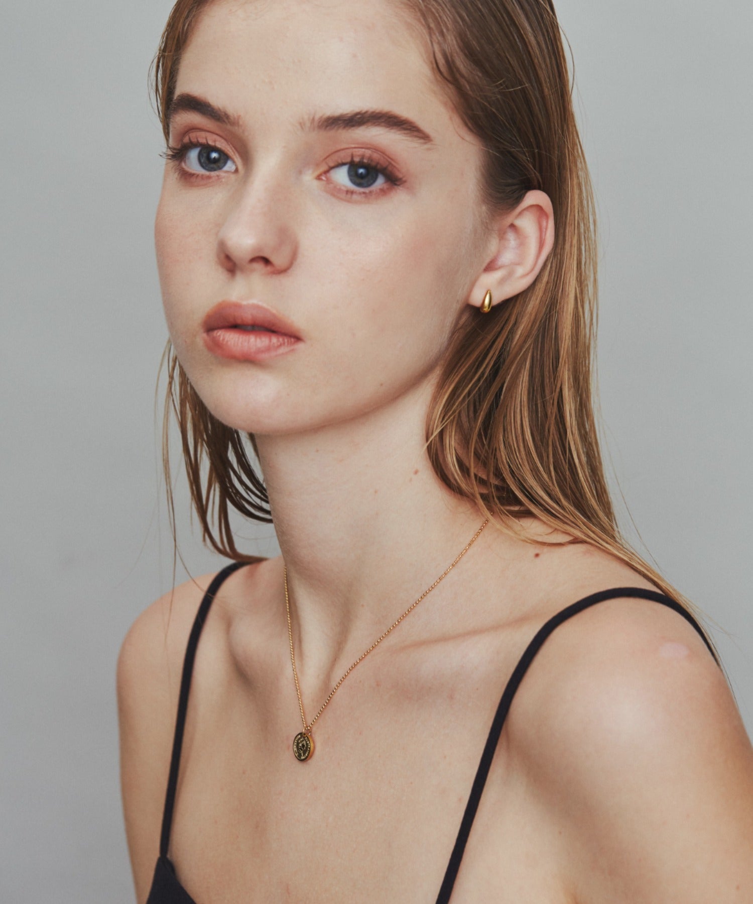 ciite' シーテ ネックレス 【 金属アレルギー対応 】 エリザベスコインネックレス サージカルステンレス