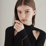 ciite' シーテ ブレスレット 【 金属アレルギー対応 】グリッターチェーンブレスレット サージカルステンレス