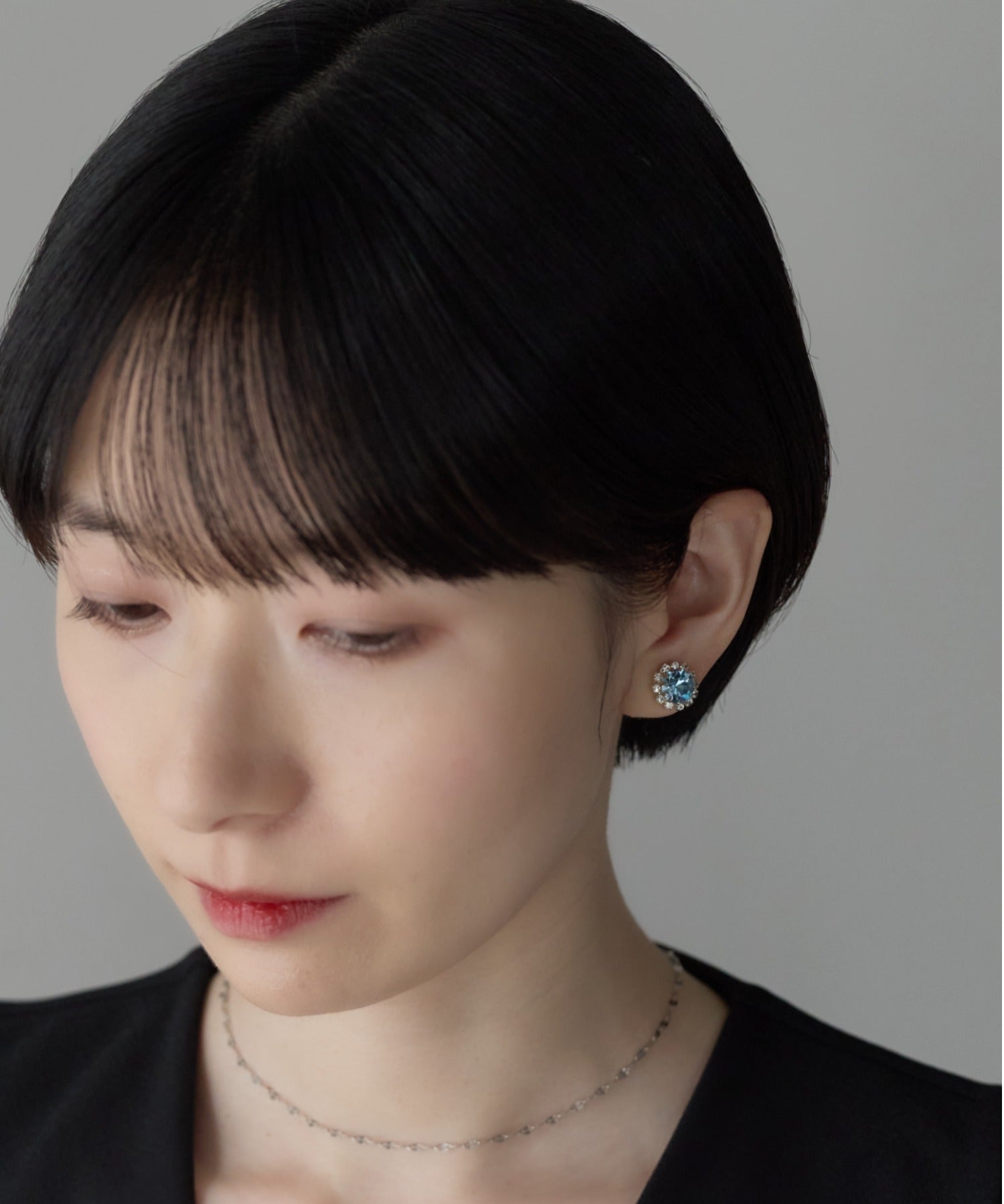 ciite' シーテ ピアス（両耳用） ビジューパールピアス