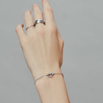 ciite' シーテ ブレスレット 【 金属アレルギー対応 】 ノットブレスレット サージカルステンレス