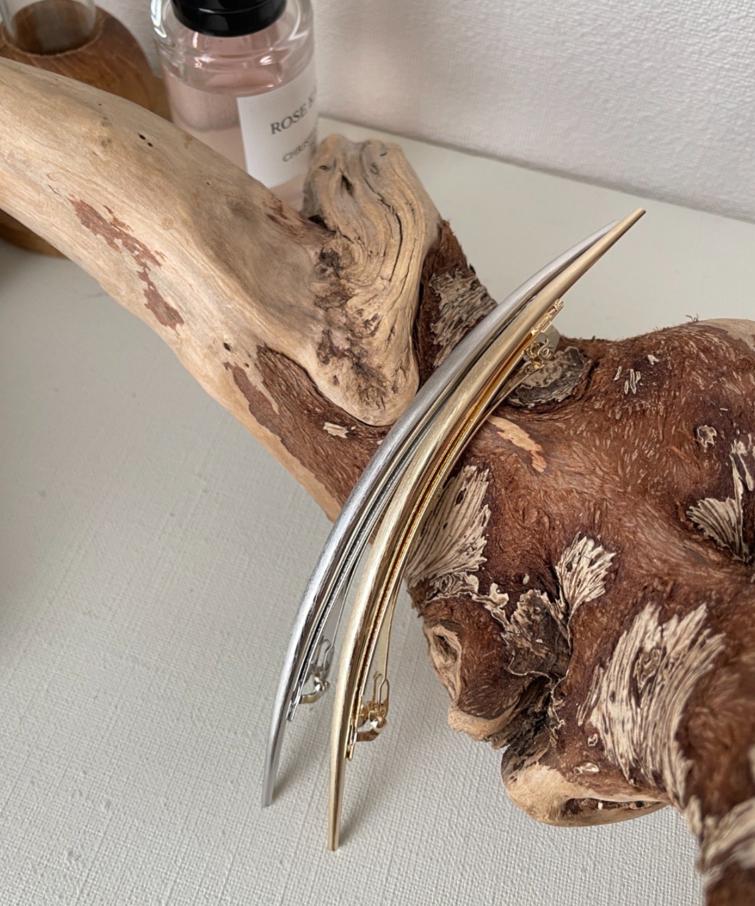 ciite' シーテ バレッタ/ヘアクリップ ワイドムーンバレッタ