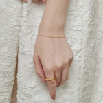 ciite' シーテ ブレスレット 【 金属アレルギー対応 】 シンプルボールチェーンブレスレット サージカルステンレス