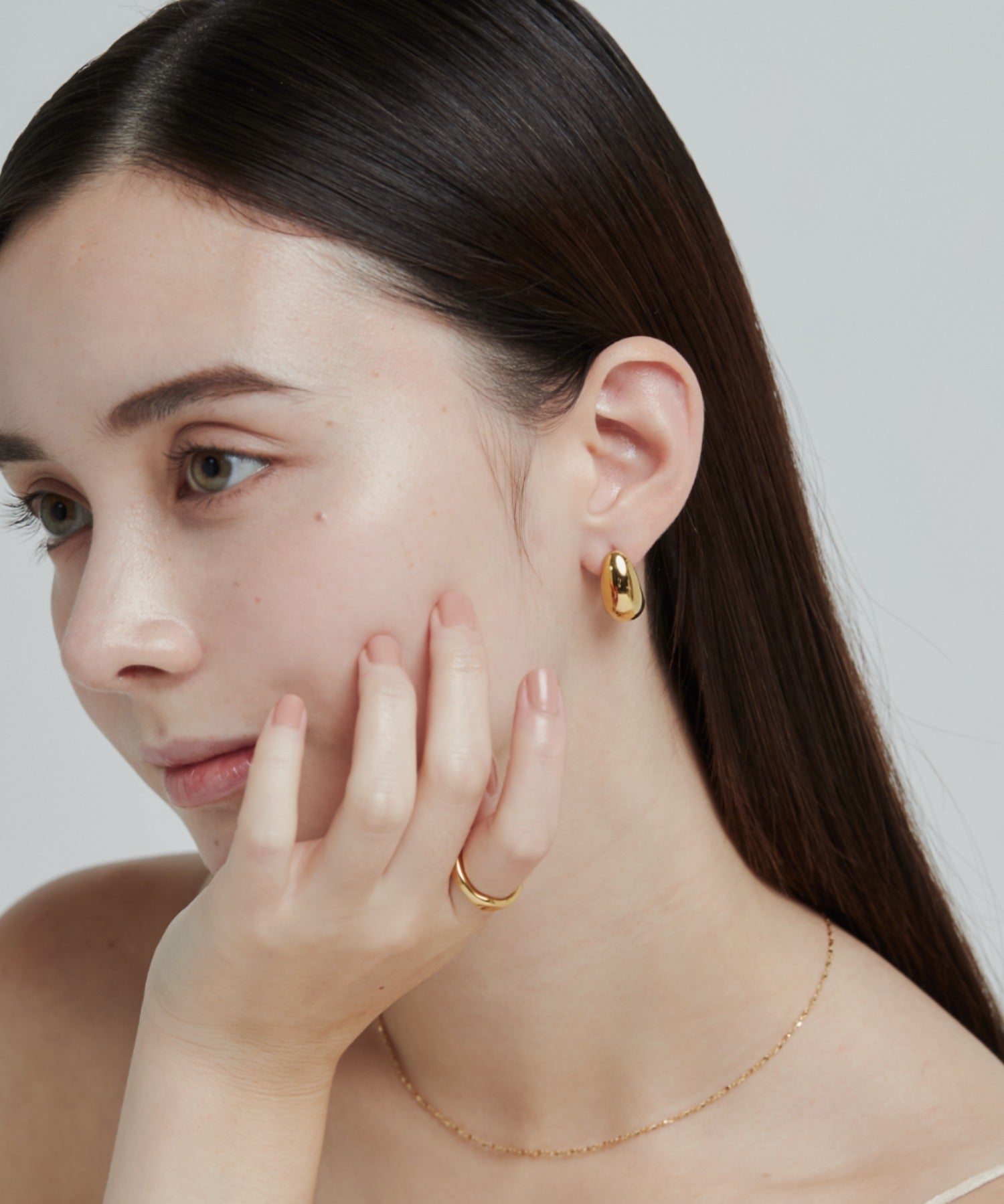 ciite' シーテ ピアス（両耳用） 【 金属アレルギー対応 】 ぷっくりピアス サージカルステンレス (両耳用)